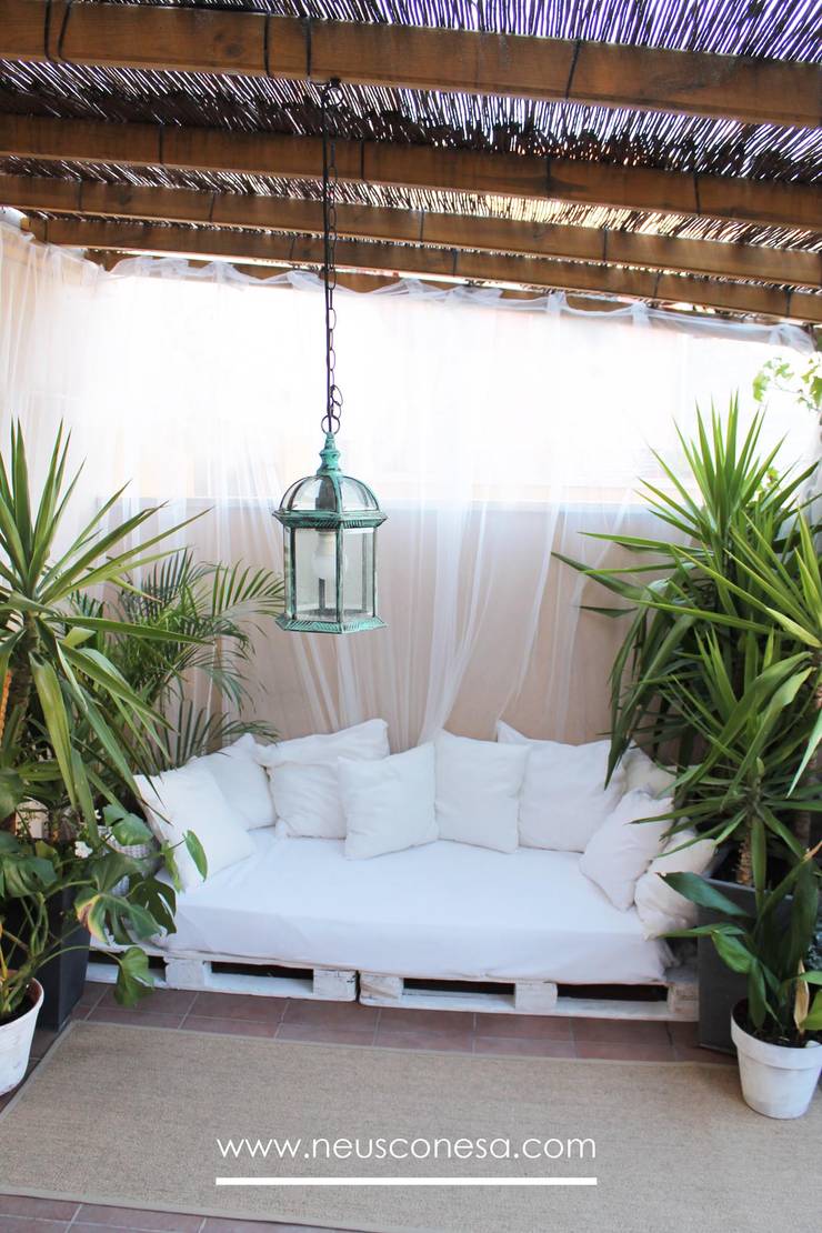  بالکن،ایوان وتراس by Neus Conesa Diseño de Interiores