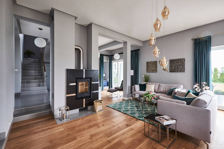  اتاق نشیمن by Mhomestudio