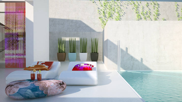  استخر by Zucchero Architects