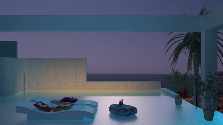  حیاط by Zucchero Architects