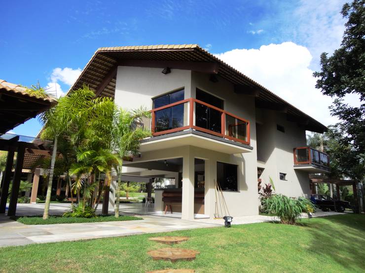 Casas de estilo  por Guilherme Elias Arquiteto