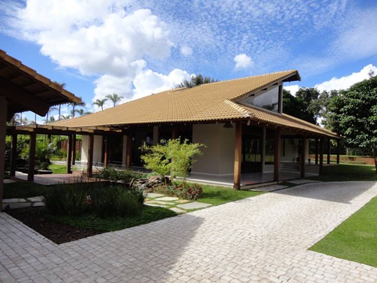 Casas de estilo  por Guilherme Elias Arquiteto