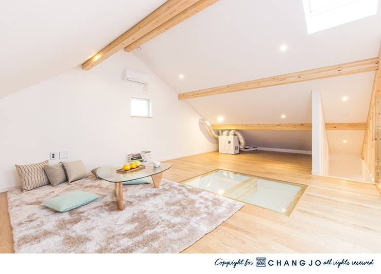 [중목구조 전문브랜드 창조하우징] 제주 애월읍 유수암리 현장 by 창조하우징 | homify