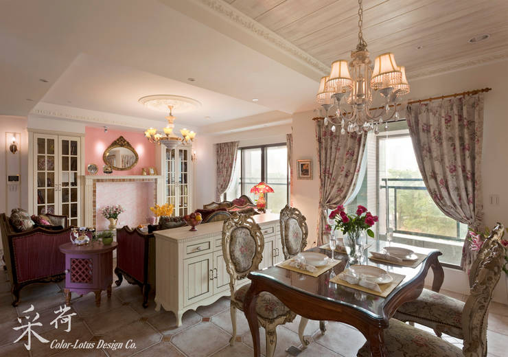  غرفة السفرة تنفيذ 采荷設計(Color-Lotus Design)