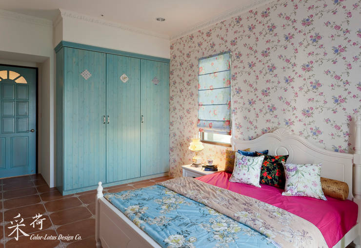  غرفة نوم تنفيذ 采荷設計(Color-Lotus Design)