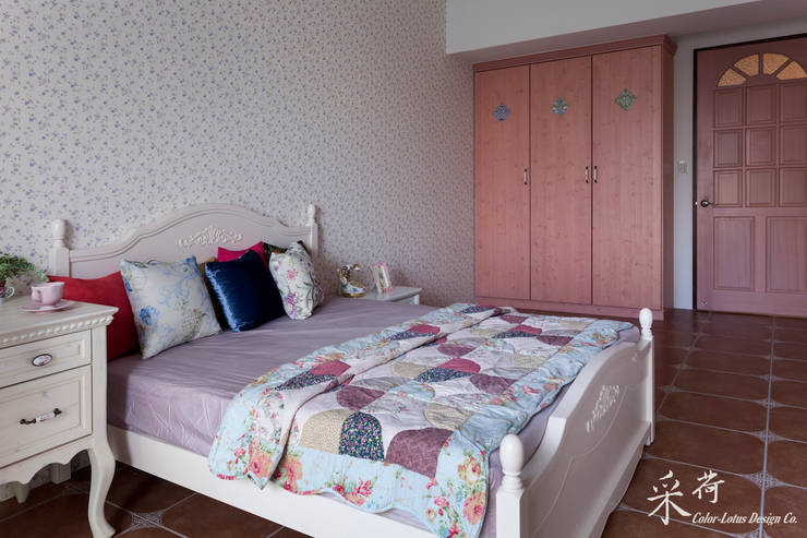  غرفة نوم تنفيذ 采荷設計(Color-Lotus Design)
