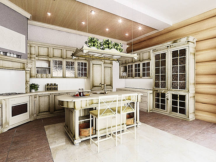  مطبخ تنفيذ Дизайнер Светлана Юркова