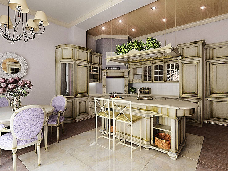  مطبخ تنفيذ Дизайнер Светлана Юркова