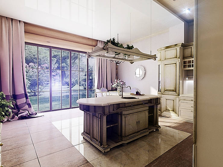  مطبخ تنفيذ Дизайнер Светлана Юркова