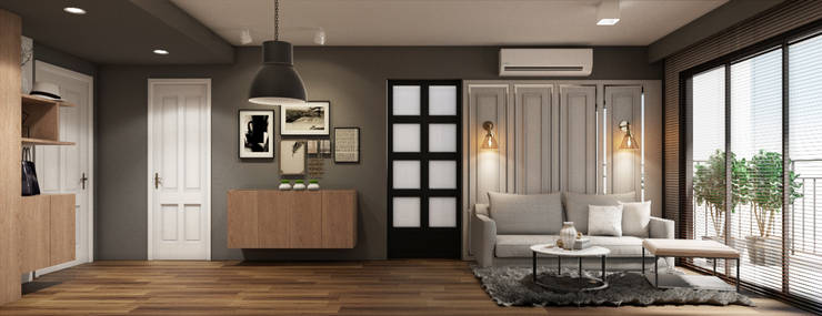  غرفة المعيشة تنفيذ 22Augustudio