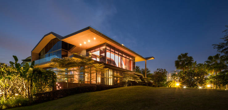Rumah Modern Fungsional dengan Sentuhan Etnik Rumah Modern Fungsional dengan Sentuhan Etnik