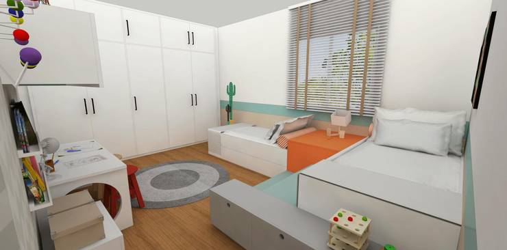 Camera da letto in stile  di Mutabile