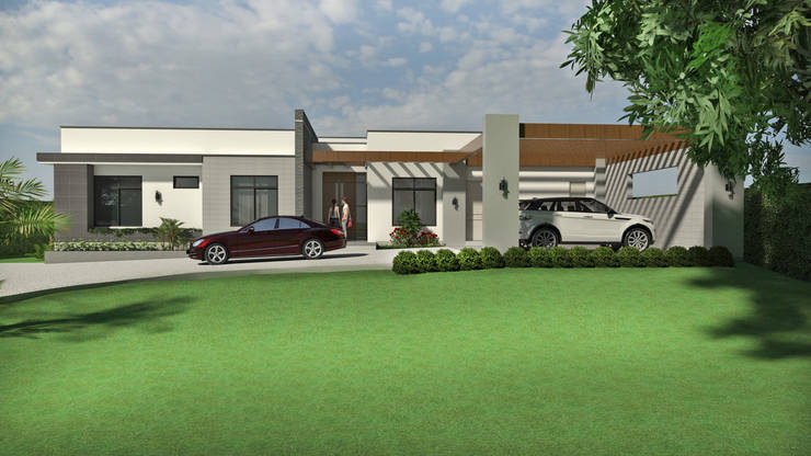 Case in stile  di Arquitecto Pablo Restrepo