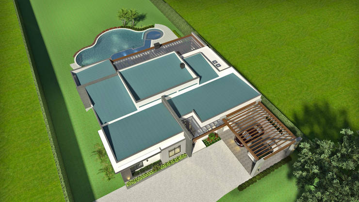 Case in stile  di Arquitecto Pablo Restrepo