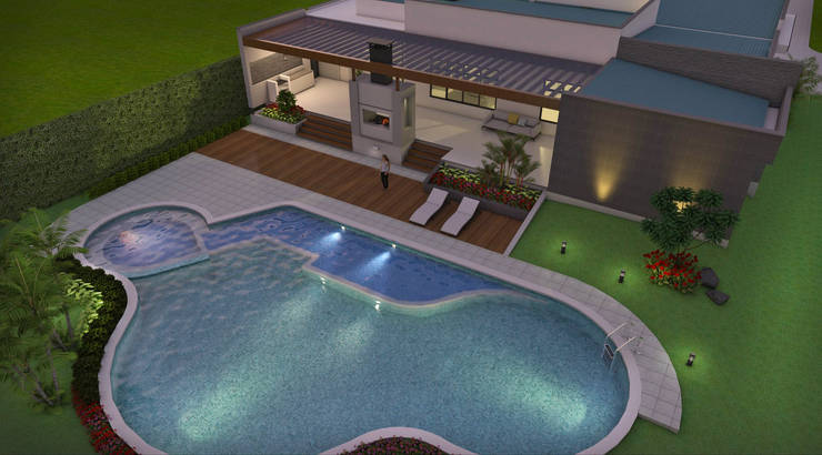 Case in stile  di Arquitecto Pablo Restrepo