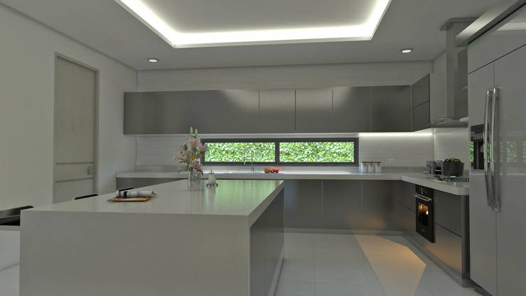 Cucina in stile  di Arquitecto Pablo Restrepo