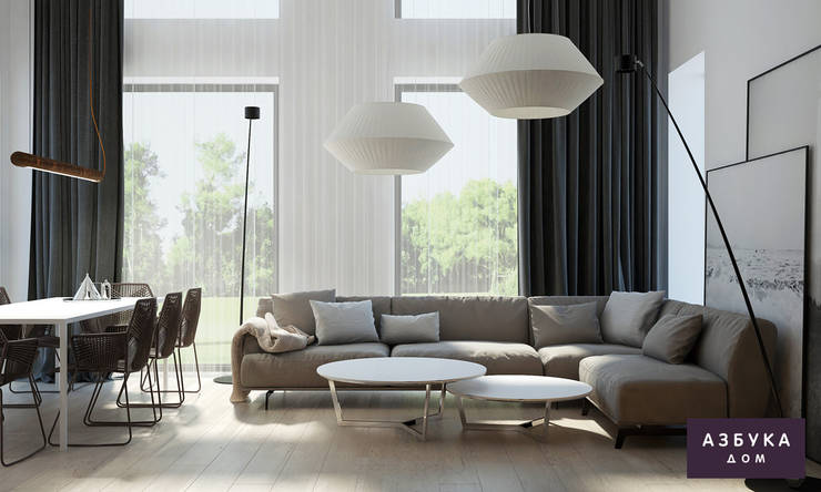 Soggiorno in stile  di Студия дизайна 'Азбука Дом'