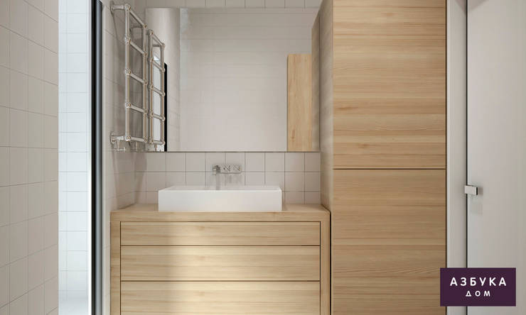 Bagno in stile  di Студия дизайна 'Азбука Дом'