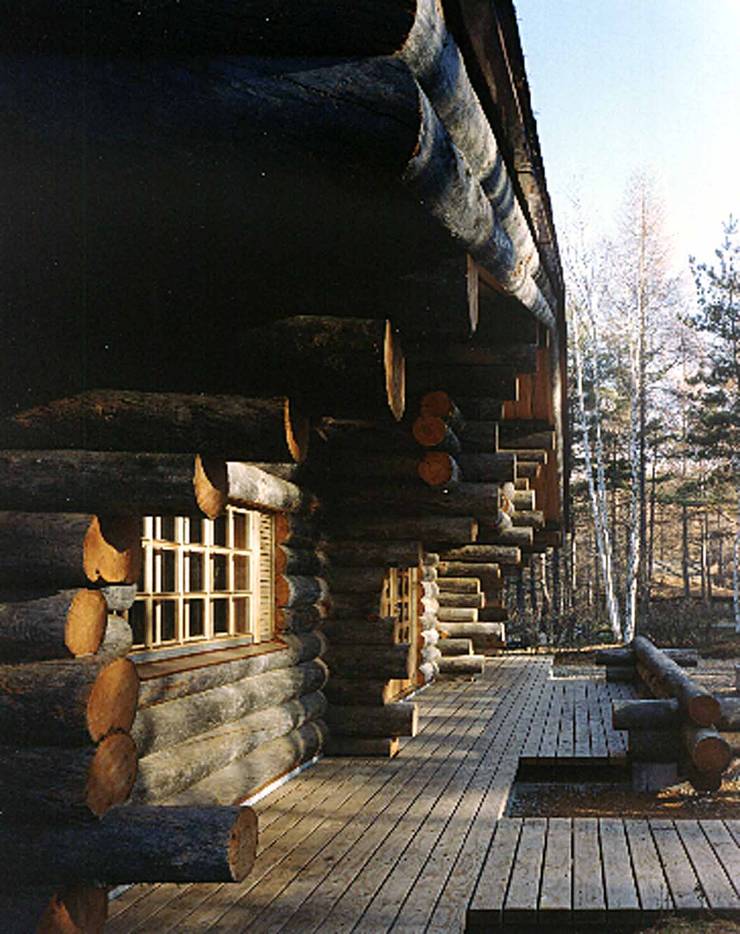  بلكونة أو شرفة تنفيذ 株式会社ラウムアソシエイツ一級建築士事務所