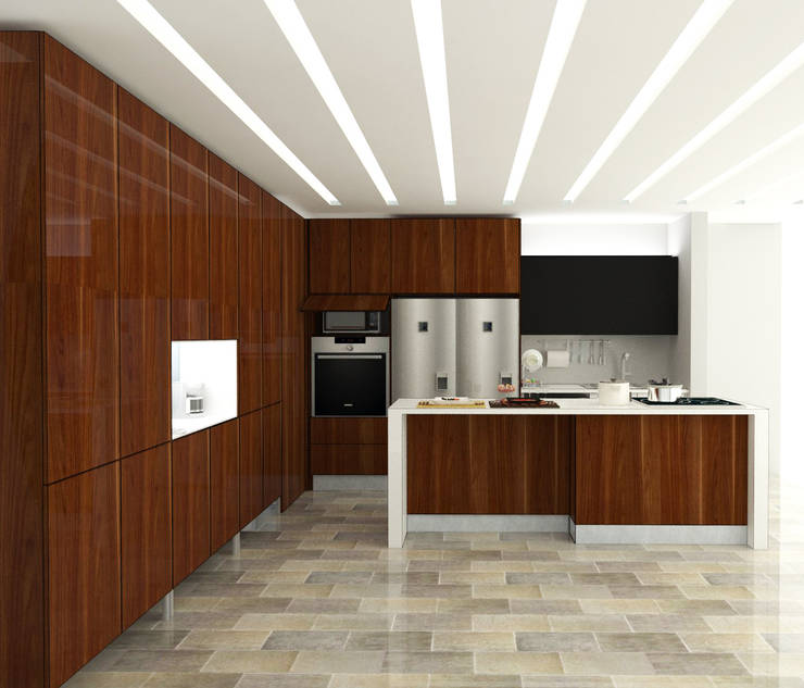 Diseño de cocina, Valencia, Venezuela de Madea c.a. | homify Diseño de cocina, Valencia, Venezuela de Madea c.a. | homify