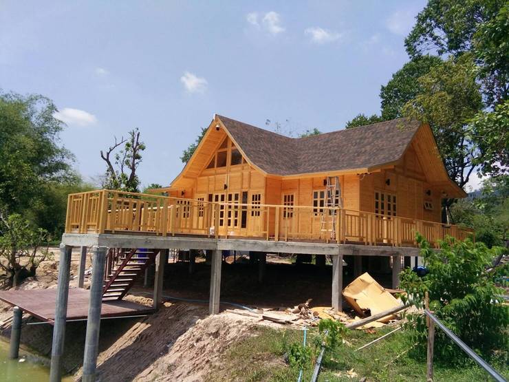  Офіси та магазини by Sukjai Logcabin Partnership