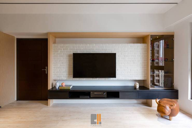  غرفة المعيشة تنفيذ 築川設計