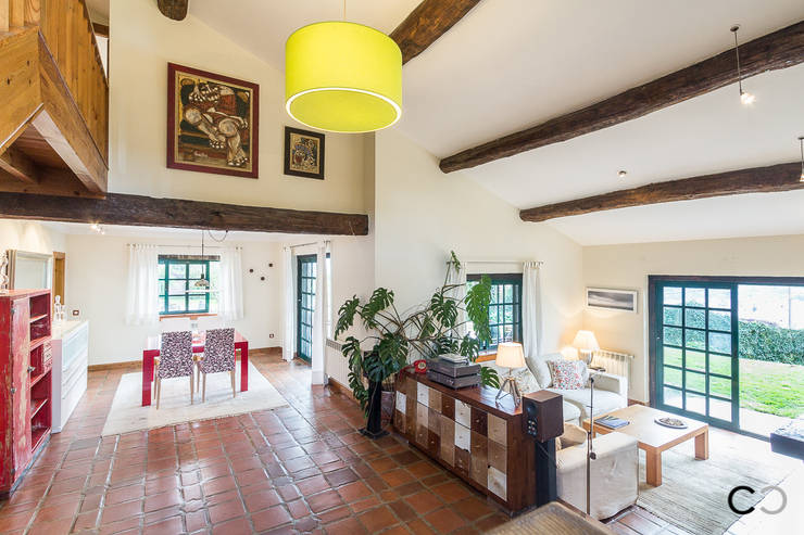  غرفة المعيشة تنفيذ CCVO Design and Staging