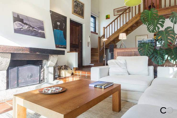  غرفة المعيشة تنفيذ CCVO Design and Staging