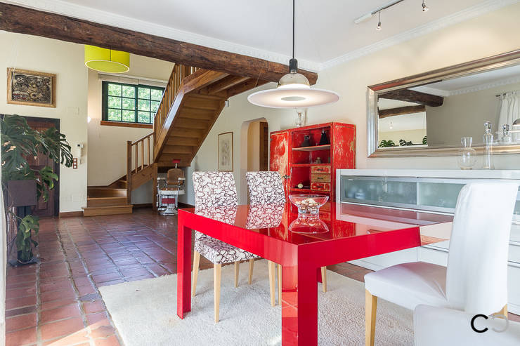  غرفة السفرة تنفيذ CCVO Design and Staging