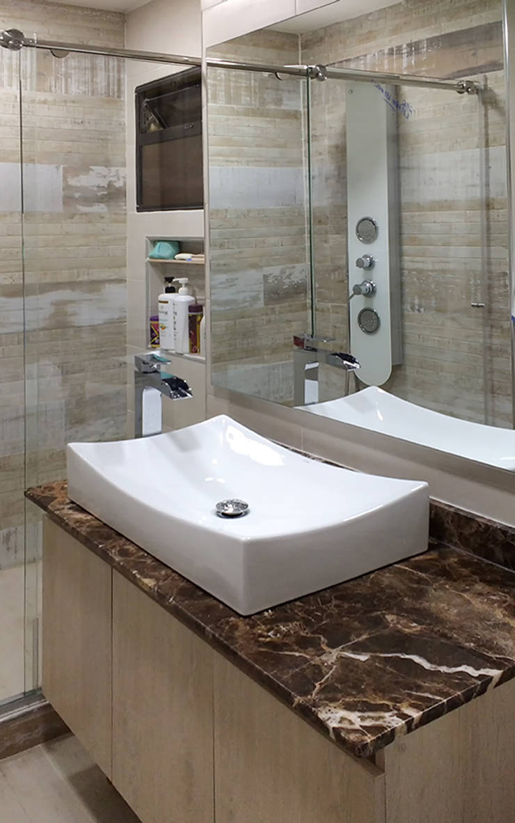 Remodelación de baños de Remodelar Proyectos Integrales | homify