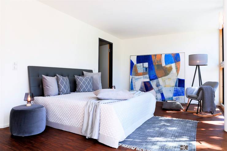 Sanfte Blautöne für das Schlafzimmer Sanfte Blautöne für das Schlafzimmer