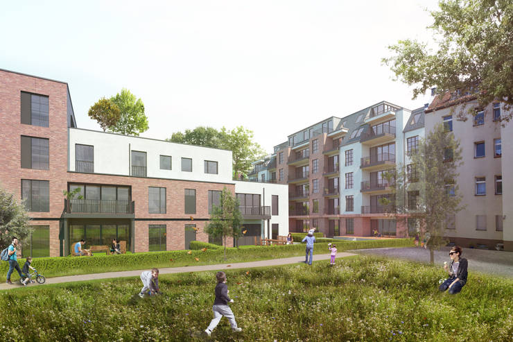  منزل عائلي كبير تنفيذ Ecobau GmbH