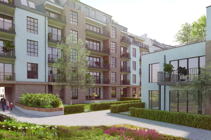  منزل عائلي كبير تنفيذ Ecobau GmbH