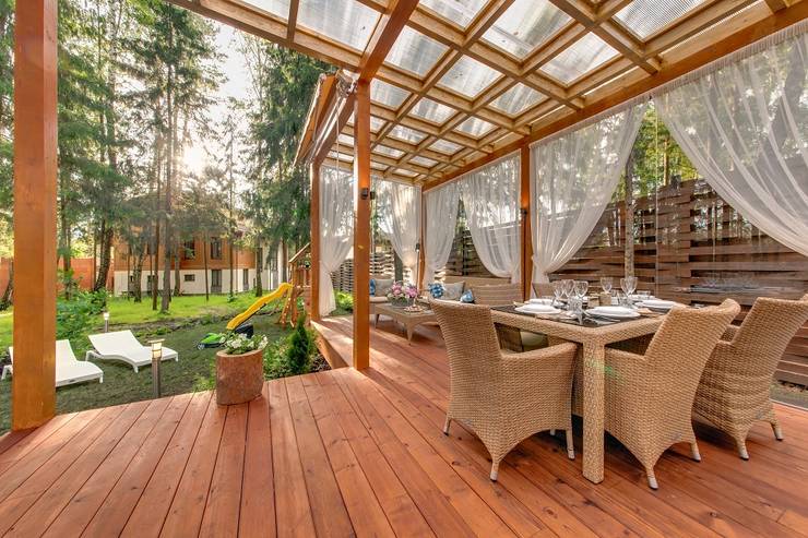 Jardines de estilo  por Anastasia Yakovleva design studio