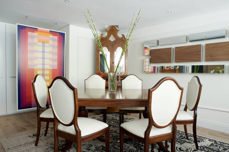 PB La Castellana, Pic & Deco Pic & Deco Eclectic style dining room Wood effect