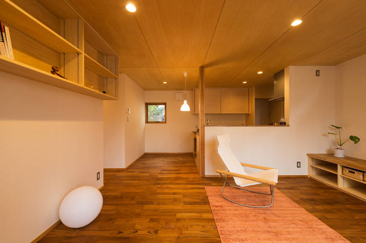  غرفة المعيشة تنفيذ 株式会社山口工務店