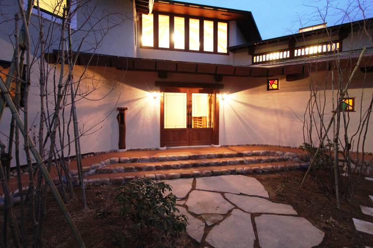  الممر والمدخل تنفيذ 安藤建築設計工房