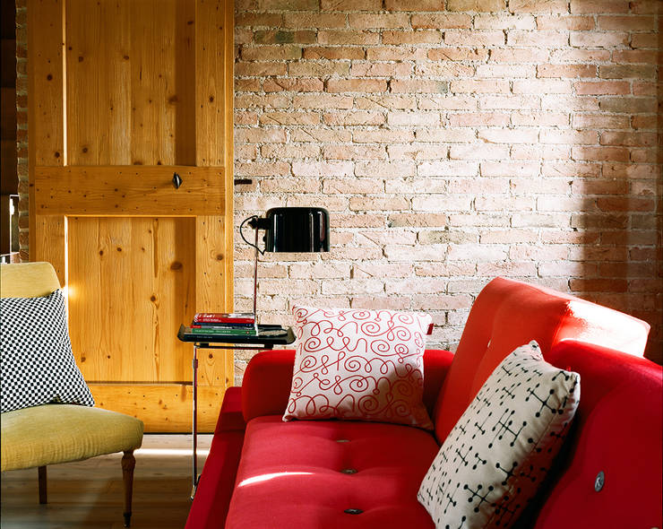  غرفة المعيشة تنفيذ zanon architetti associati