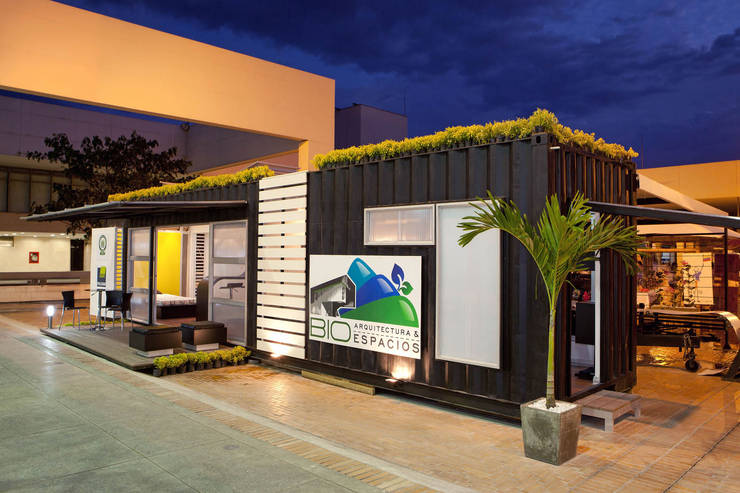 8 间住宅用的货柜屋