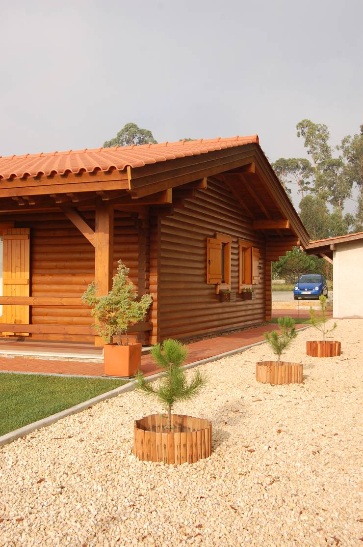 Деревянные дома в . Автор – Rusticasa