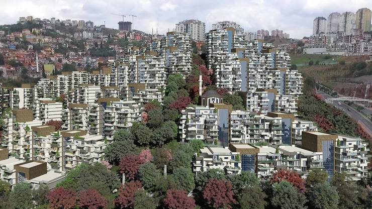  منزل عائلي كبير تنفيذ Atus Mimarlık