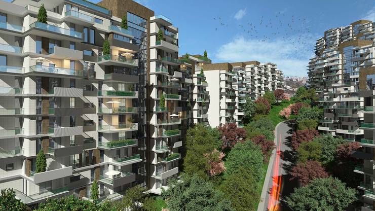  منزل عائلي كبير تنفيذ Atus Mimarlık