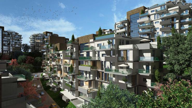  منزل عائلي كبير تنفيذ Atus Mimarlık