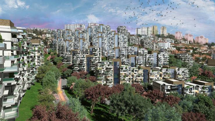  منزل عائلي كبير تنفيذ Atus Mimarlık