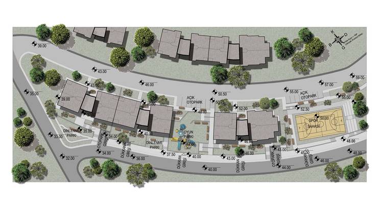  منزل عائلي كبير تنفيذ Atus Mimarlık