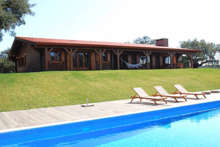  منزل خشبي تنفيذ Rusticasa