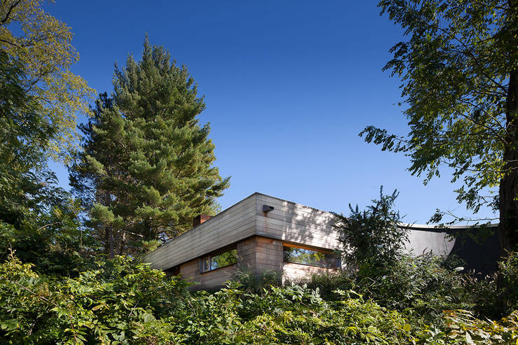  منزل خشبي تنفيذ andretchelistcheffarchitects