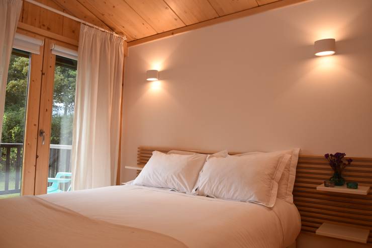 Спальни в . Автор – Rusticasa