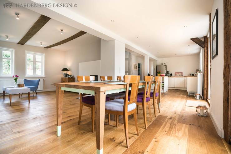 14 moderne Esszimmer mit Holz