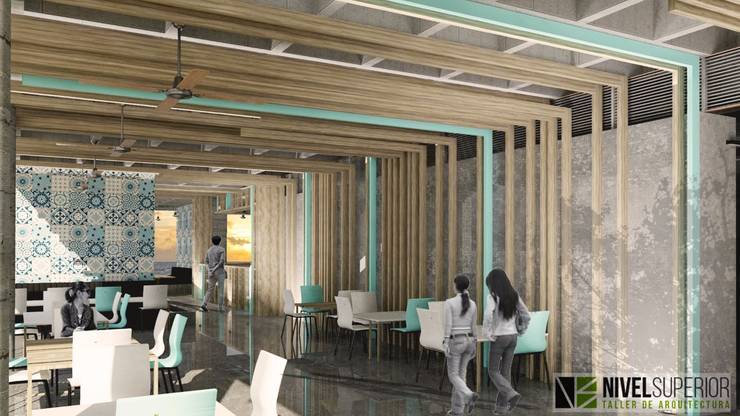  غرفة السفرة تنفيذ NIVEL SUPERIOR taller de arquitectura 